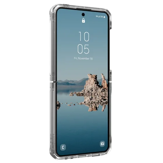 UAG Plyo Pro Backcover Samsung Galaxy Z Flip 5 Transparant