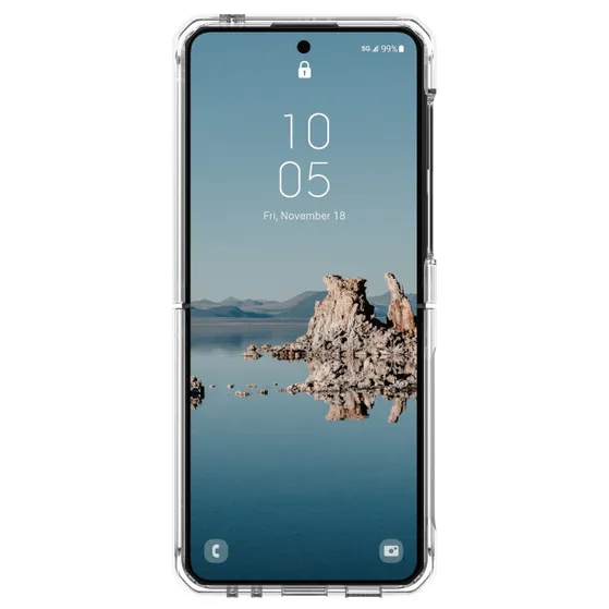 UAG Plyo Pro Backcover Samsung Galaxy Z Flip 5 Transparant