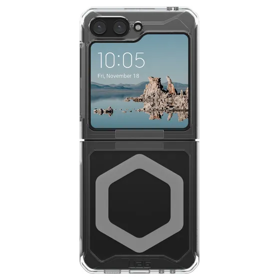 UAG Plyo Pro Backcover Samsung Galaxy Z Flip 5 Transparant