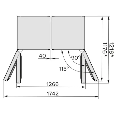 Miele KWTS 4785 F 125 Gala Editie Obsidiaanzwart