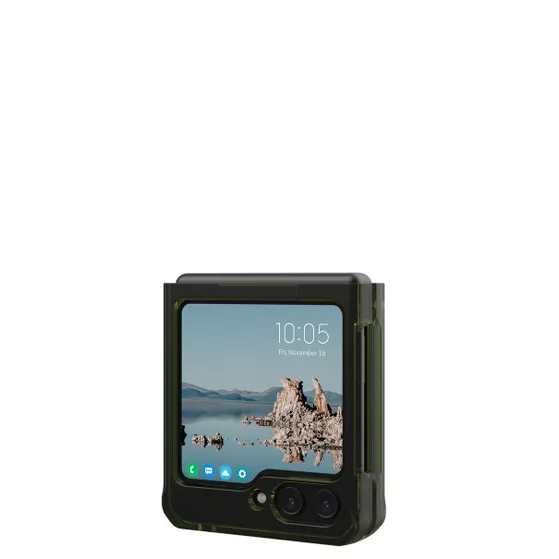 UAG Plyo Pro Backcover Samsung Galaxy Z Flip 5 Olijfgroen