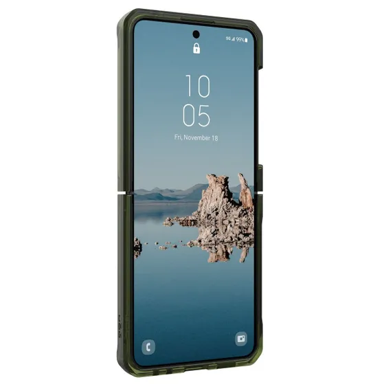 UAG Plyo Pro Backcover Samsung Galaxy Z Flip 5 Olijfgroen