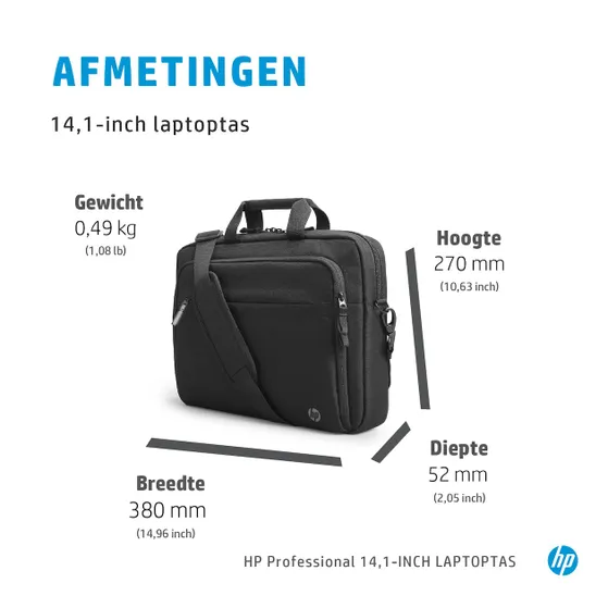 HP 14.1 inch Top Load tas