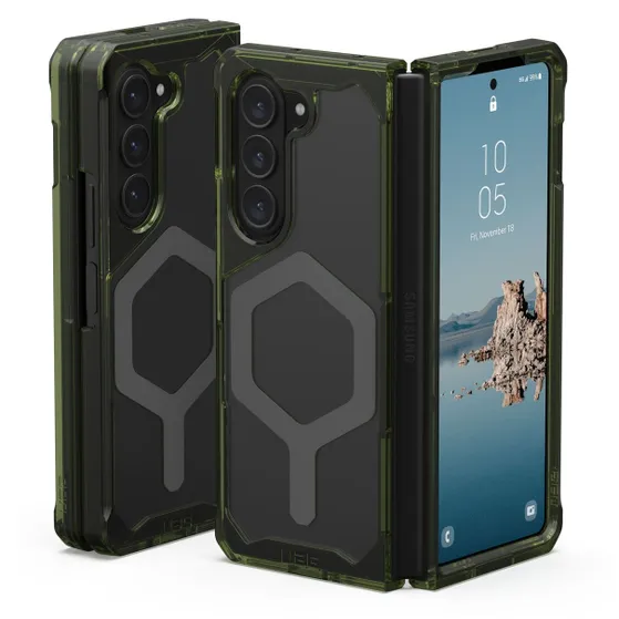 UAG Plyo Pro Backcover Samsung Galaxy Z Fold 5 Olijfgroen