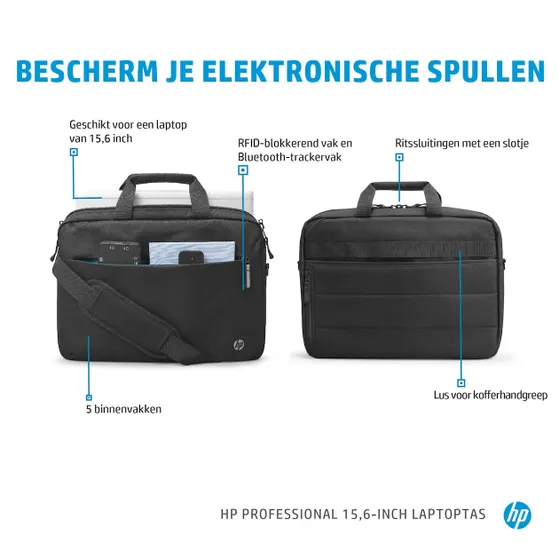 HP Prof 15.6 Laptop Bag