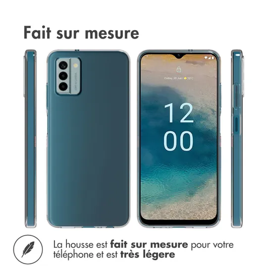 Accezz Clear Backcover Nokia G22 Transparant