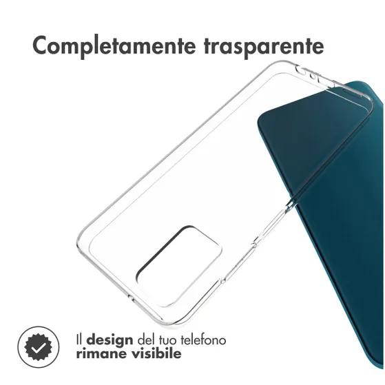 Accezz Clear Backcover Nokia G22 Transparant