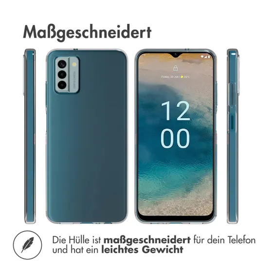 Accezz Clear Backcover Nokia G22 Transparant