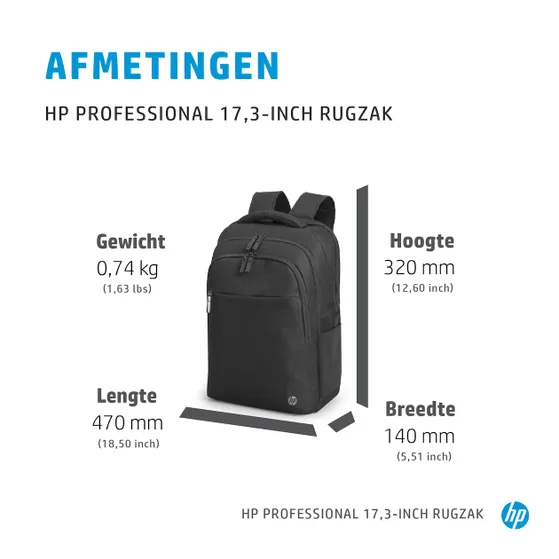 HP 17.3 inch Top Load tas