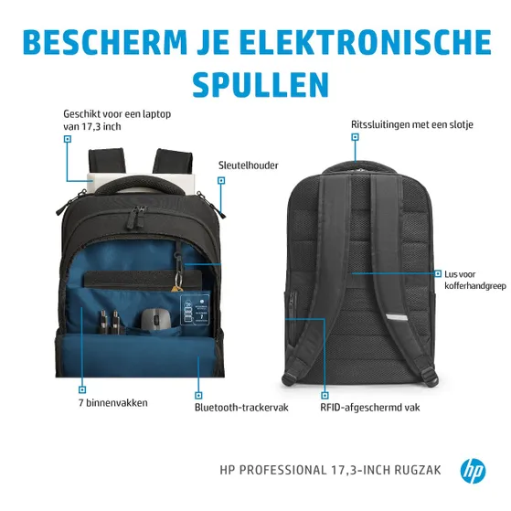 HP 17.3 inch Top Load tas