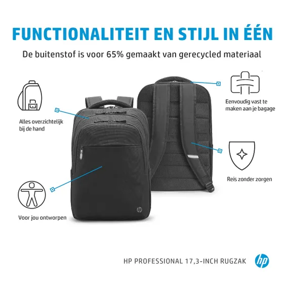 HP 17.3 inch Top Load tas