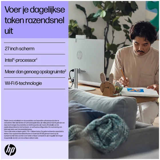 HP 27 inch All-in-One 27-cr0054nd
