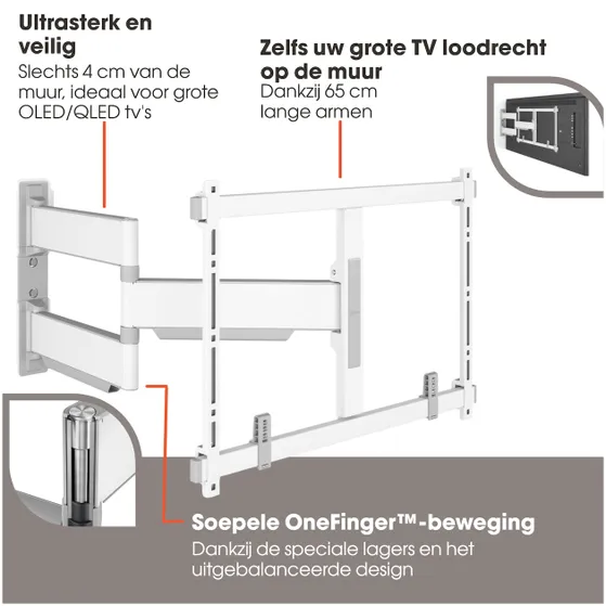 Vogels TVM 5645 Wit