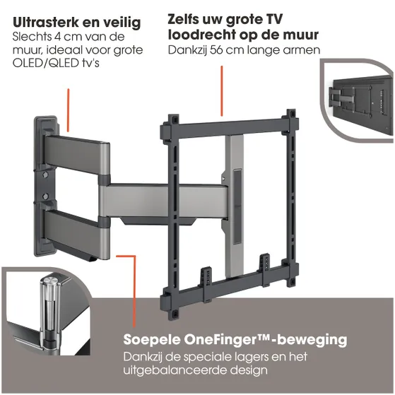 Vogels TVM 5445 Zwart