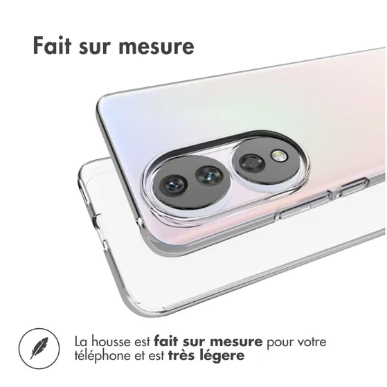 Accezz Clear Backcover Honor 90 Transparant