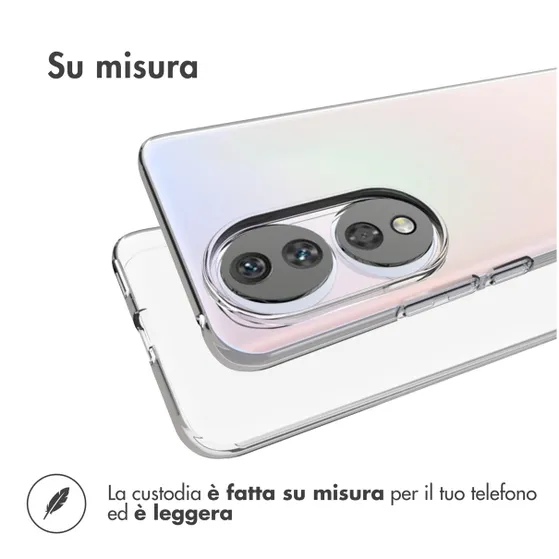 Accezz Clear Backcover Honor 90 Transparant