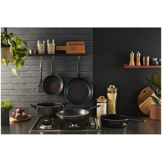 Tefal C38532 Hapjespan 24cm + deksel XL Force GEKH