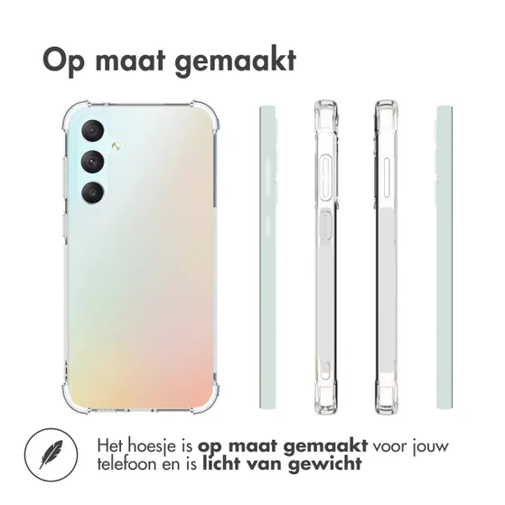 Accezz Clear Backcover Samsung Galaxy S23 FE Transparant