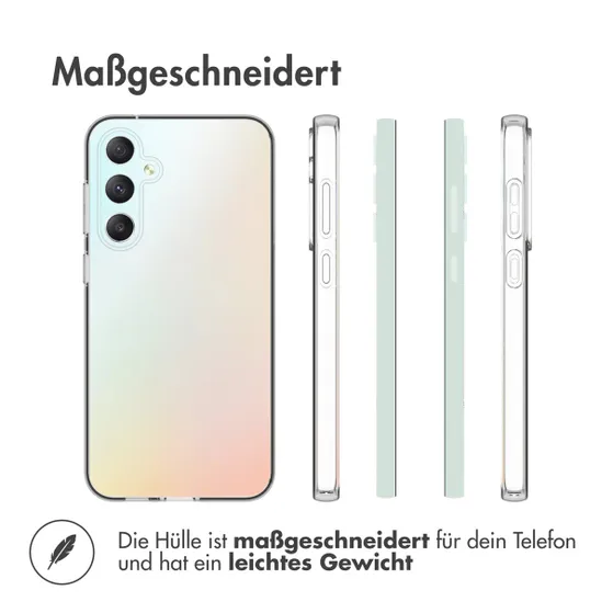 Accezz Clear Backcover Samsung Galaxy S23 FE Transparant