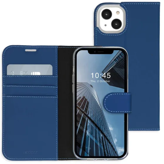 Accezz Wallet Case voor Apple iPhone 14 Plus Donkerblauw