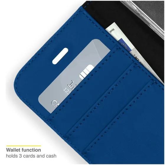 Accezz Wallet Case voor Apple iPhone 14 Plus Donkerblauw