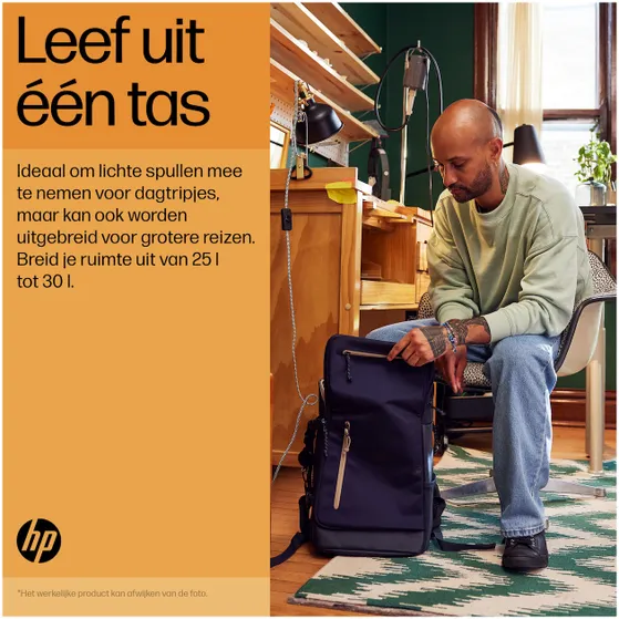 HP Travel 25L 15.6 IGR Laptop Backpack