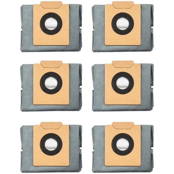 Eufy Anti-Bacterial and Deodorizing Dust Bag(6 Pack) for X8 Pro Series and X10 Pro Omni