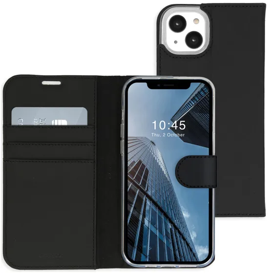 Accezz Wallet Case voor Apple iPhone 14 Plus Zwart