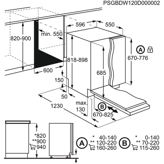 AEG FSE63637P QuickSelect AirDry