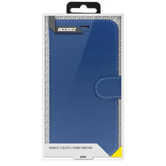 Accezz Wallet Case voor Apple iPhone 14 Pro Donkerblauw