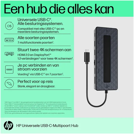 HP Universal USB-C Multiport Hub