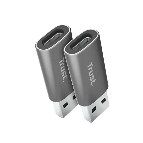 Trust CALYX USB-A TO USB-C ADAPTER 2PACK