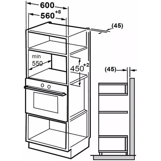 Exquisit EMW2546HI RVS