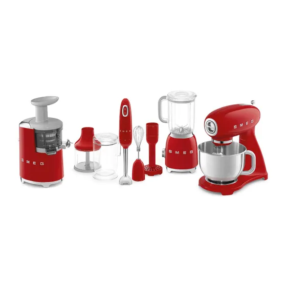Smeg SMF03RDEU Rood