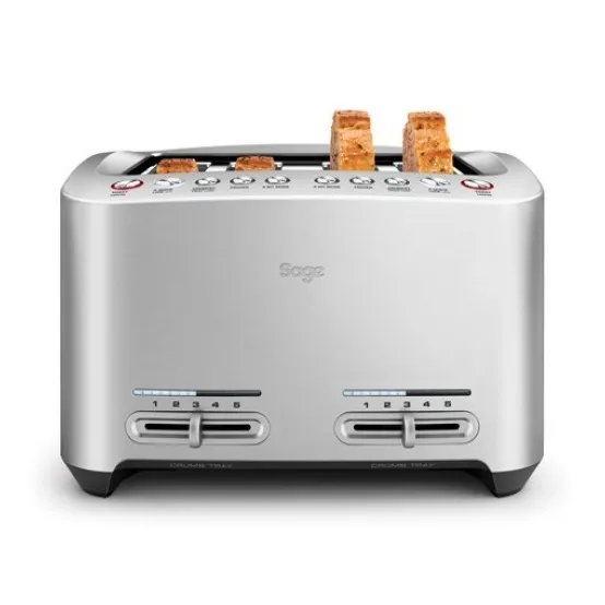 Sage THE SMART TOAST -4 Zilver