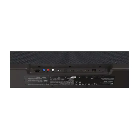 Sennheiser AMBEO Soundbar PLUS Zwart