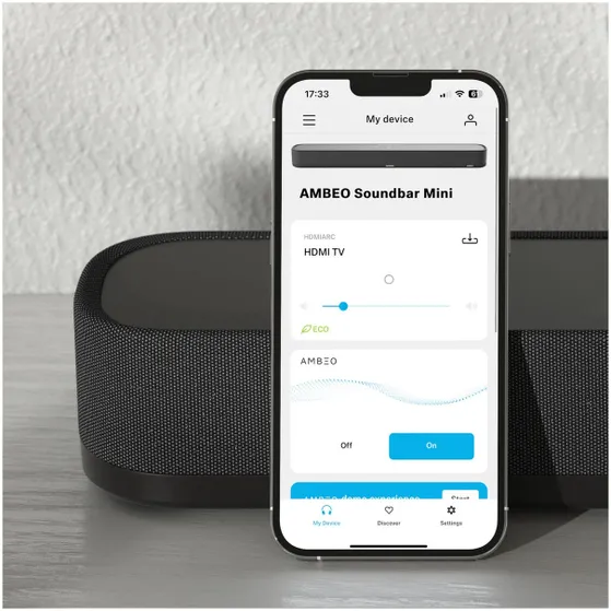 Sennheiser AMBEO Soundbar MINI Zwart