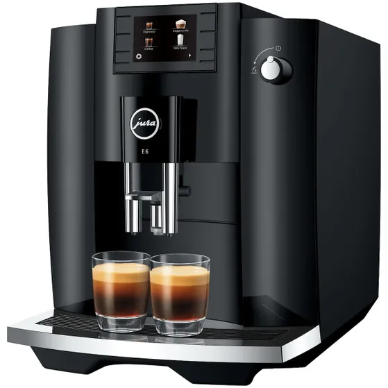 JURA E6 Piano Black (EC) Zwart