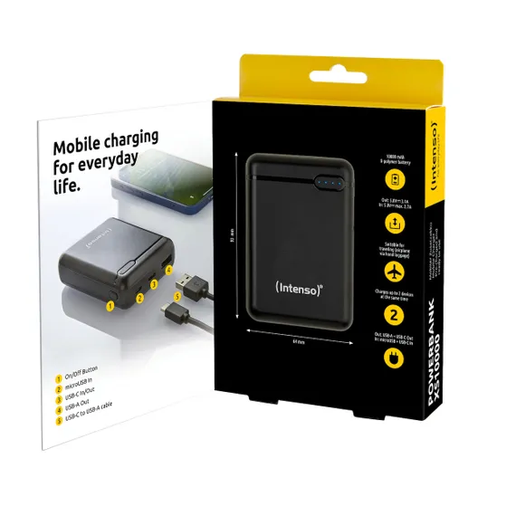 Intenso Powerbank XS10000 Zwart