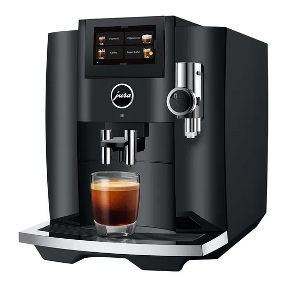 JURA S8 Piano Black (EB) Zwart