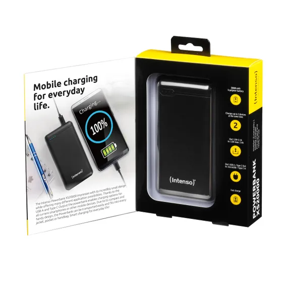 Intenso Powerbank XS20000 Zwart