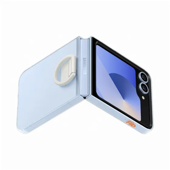 Samsung Clear Case voor Flip 6 Transparant