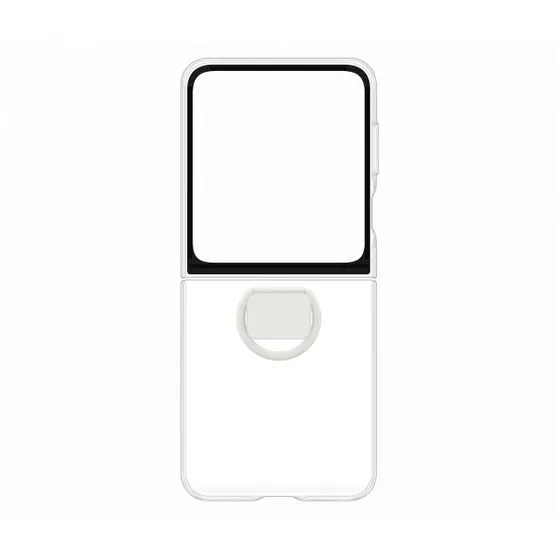 Samsung Clear Case voor Flip 6 Transparant