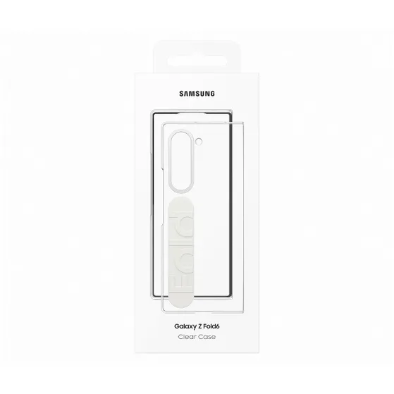 Samsung Clear Case voor Fold 6 Transparant