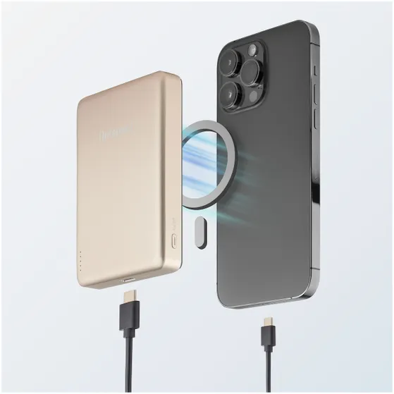 Intenso Magnetic Wireless Powerbank MW10000 Champagne