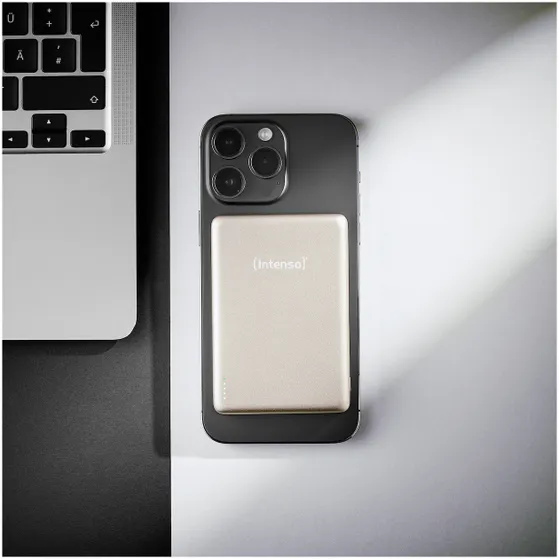 Intenso Magnetic Wireless Powerbank MW10000 Champagne