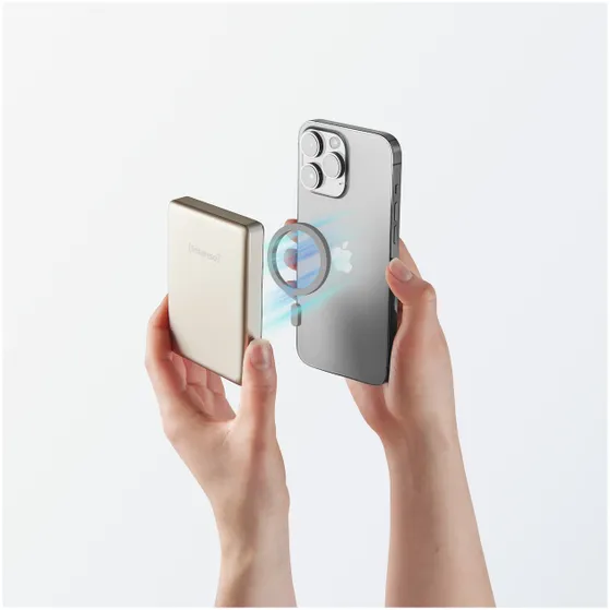 Intenso Magnetic Wireless Powerbank MW10000 Champagne