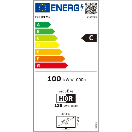 Sony K-98XR55BP (2025) BRAVIA 5