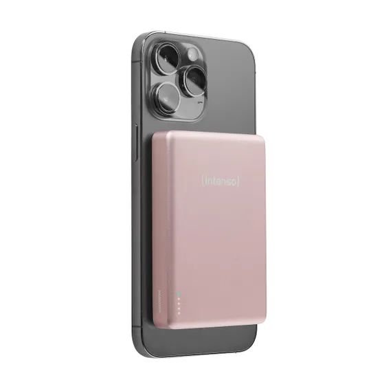 Intenso Magnetic Wireless Powerbank MW10000 Roze