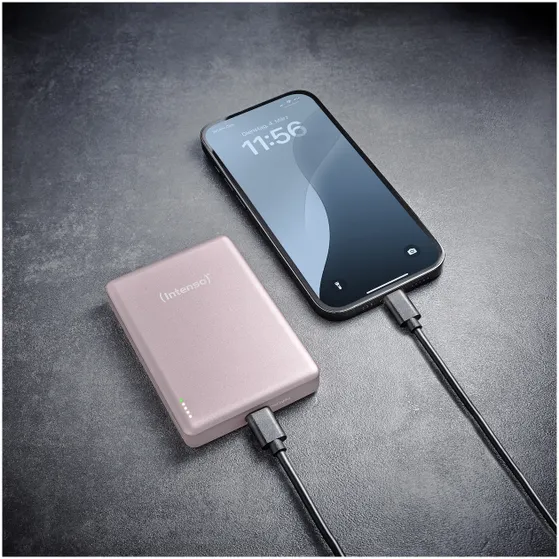 Intenso Magnetic Wireless Powerbank MW10000 Roze